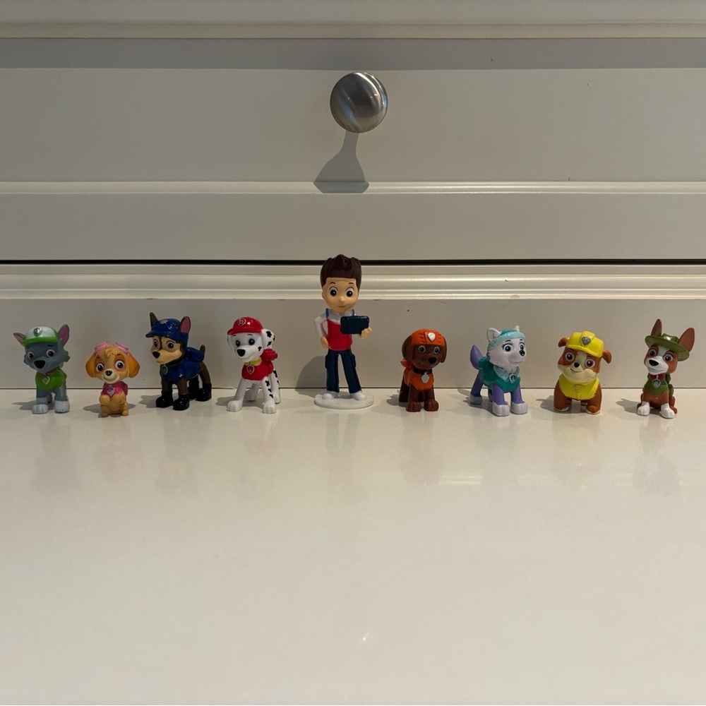 Paw Patrol Figurine Set